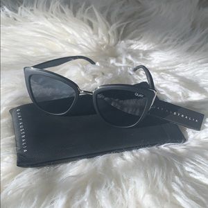 Quay Australia Honey Sunglasses in Black